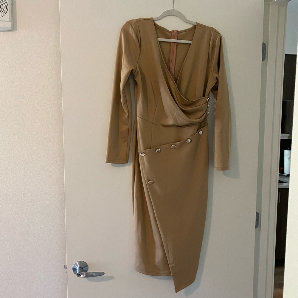 Tan Dress